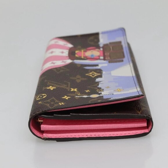 LOUIS VUITTON Monogram Vivienne Portefeuille Sarah Wallet M68491 LV Auth 141194M - Picture 5 of 16